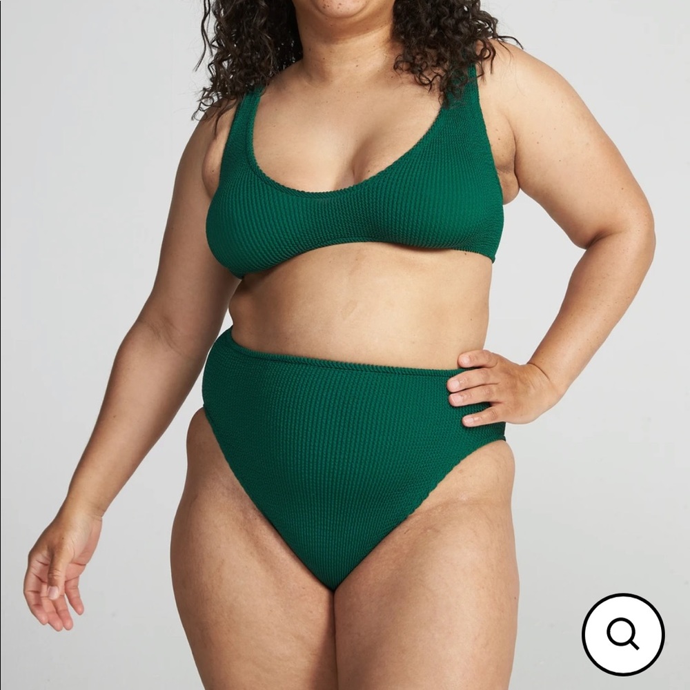 Eva High Waist Two-Piece in Forest